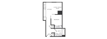Jr 1 Bed/1 Bath-PP